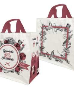 Cabas 23 L «Métiers - Boucherie Charcuterie Traiteur»