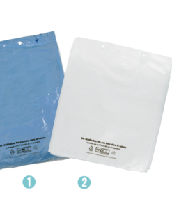 Sacs plats réutilisables