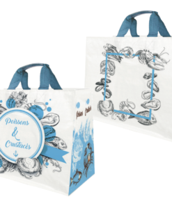 Cabas 30 L «Métiers - Poissonnerie»