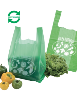 Sacs bretelles réutilisables «Fruits et légumes»