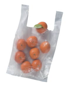 Alternative view of Sacs bretelles réutilisables - transparent