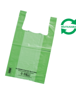 Sacs bretelles réutilisables - Vert