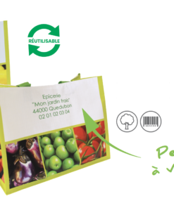 Sacs cabas personnalisables «Métiers Fruits et légumes»