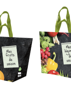 Sacs cabas évasé 30 L «Métiers - Fruits et Légumes»
