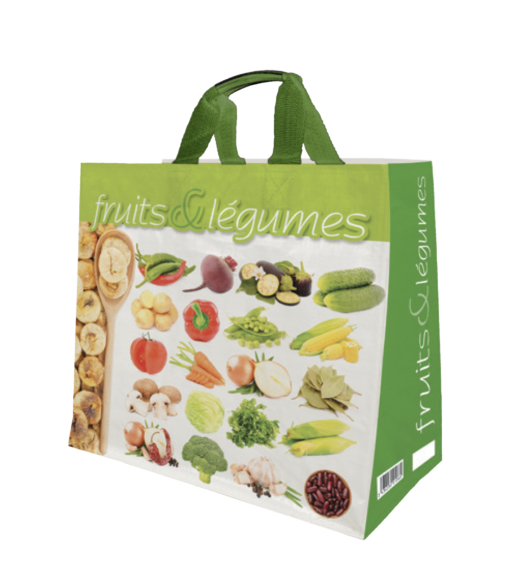 Sacs cabas 30 L «Métiers - Fruits et Légumes»