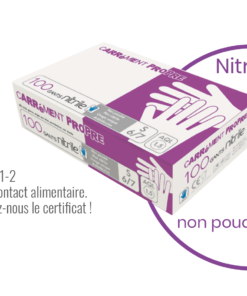 Gants à usage unique - Nitrile