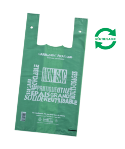 Sacs bretelles réutilisables «Carrément pratique»