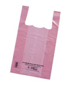 Sacs bretelles réutilisables - Rose